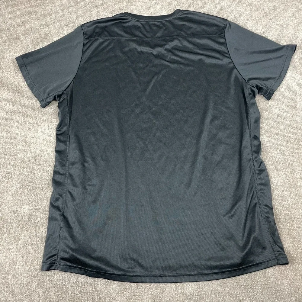 Adidas Aeroready Running T-Shirt Mens XL Black Chest Logo Athletic Sportswear